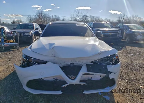 2022 Alfa Romeo Giulia Super from USA, damaged, VIN ZARFANBN7N7665401